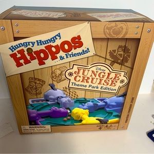 NWT. Disney Hungry Hungry Hippos jungle cruise game. Disney exclusive